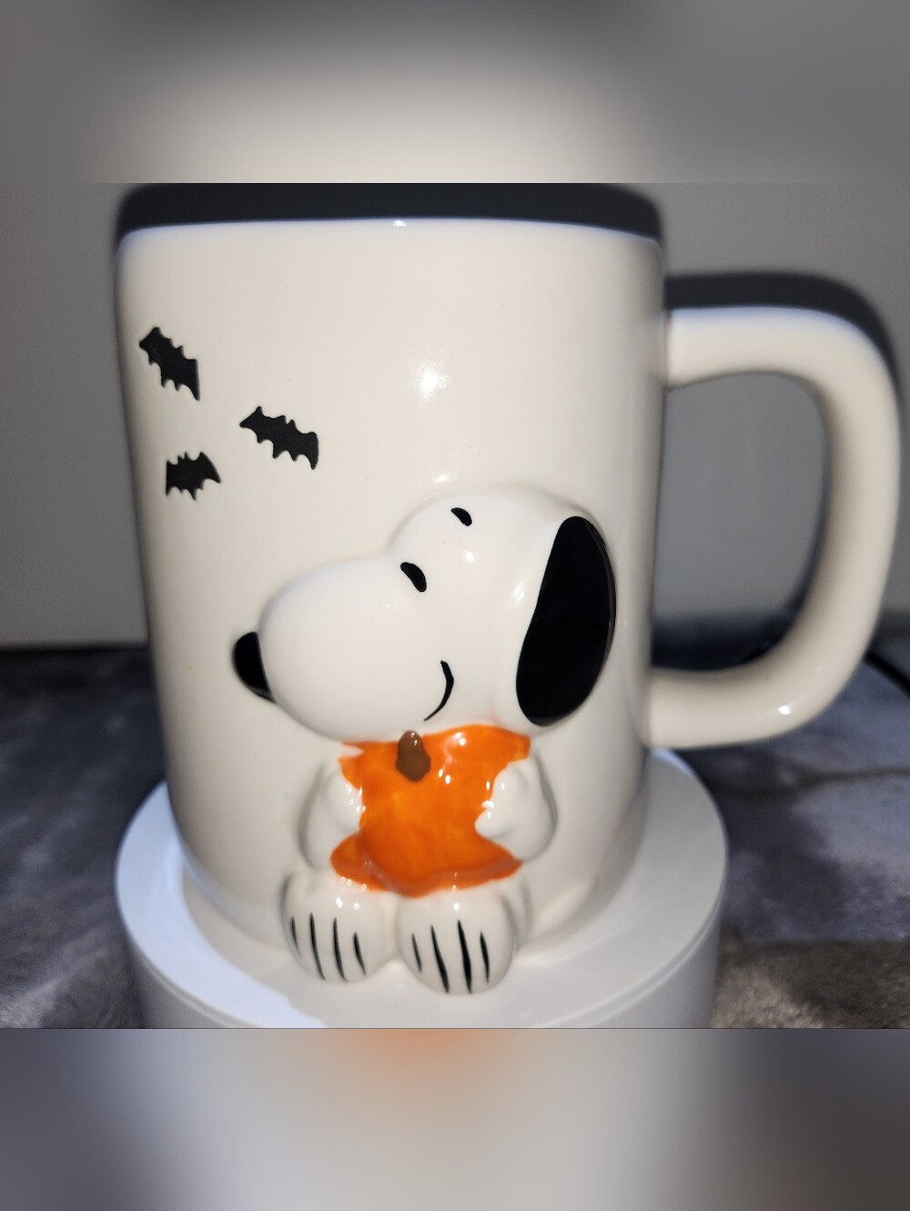 Rae Dunn Peanuts Snoopy Halloween mug